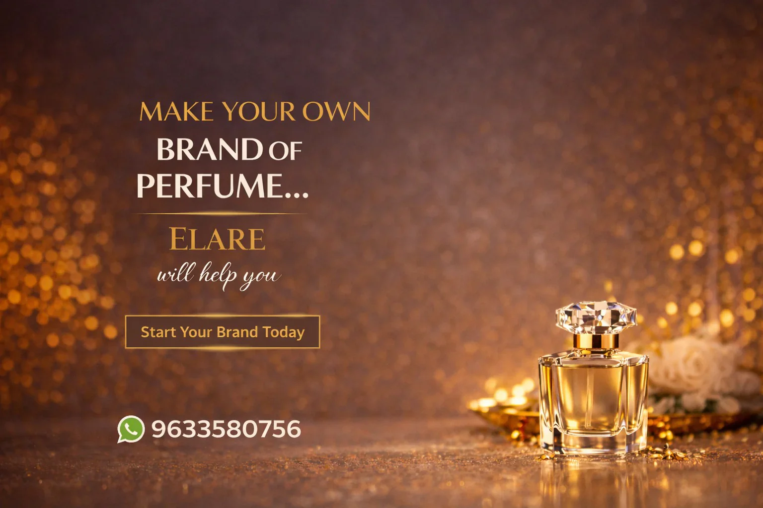 Start your own business in no time.
ELARE IS WITH YOU